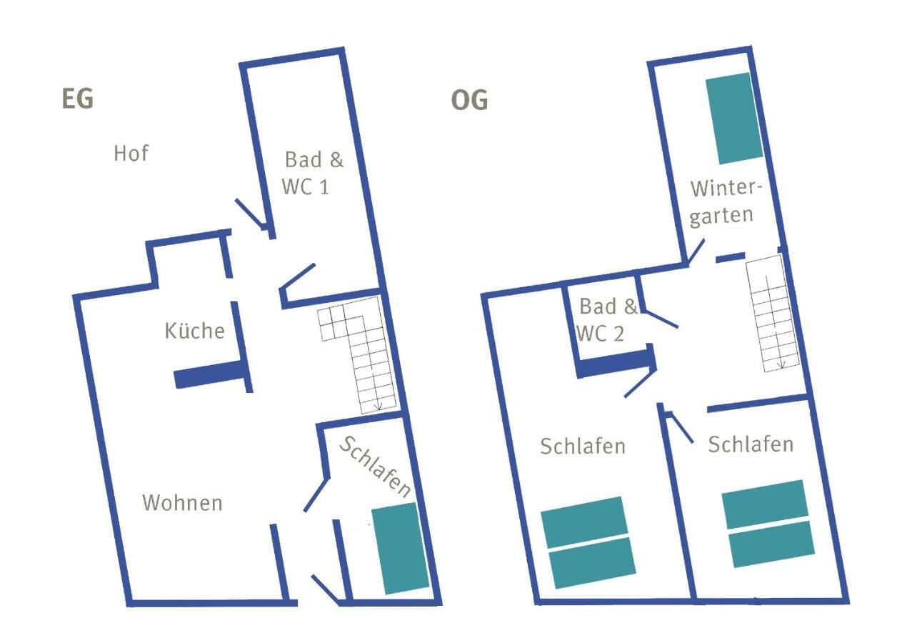 Ferienhaus Marktstrasse Tangermünde Eksteriør billede